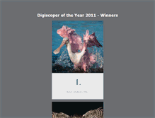 Tablet Screenshot of 2011.digiscoperoftheyear.com
